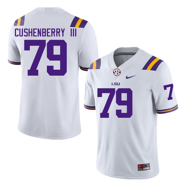 Lloyd Cushenberry III LSU Tigers Jersey,Louisiana State University Tigers Football Jersey-White